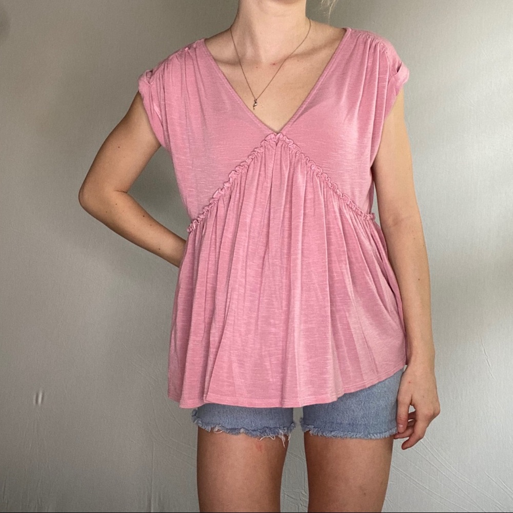 ALTAR’D STATE Pink Blouse